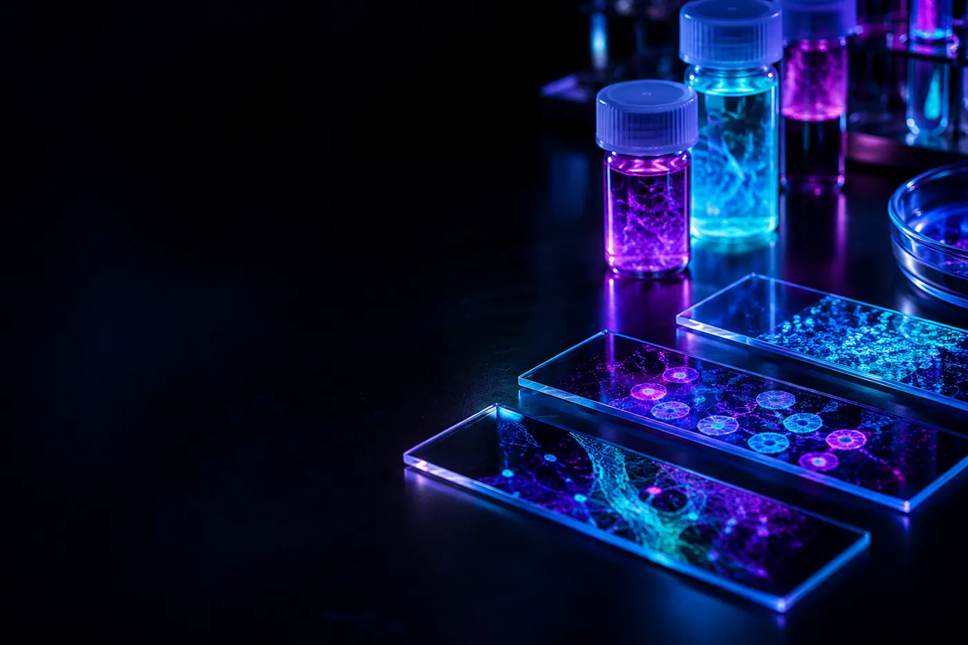 Diagnostic laboratory with organised sample processing