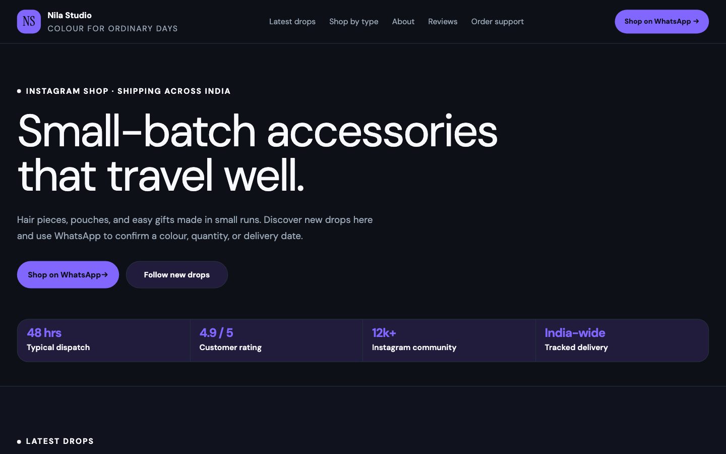 Social Sellers & Online Shops — Everyday Shop website preview