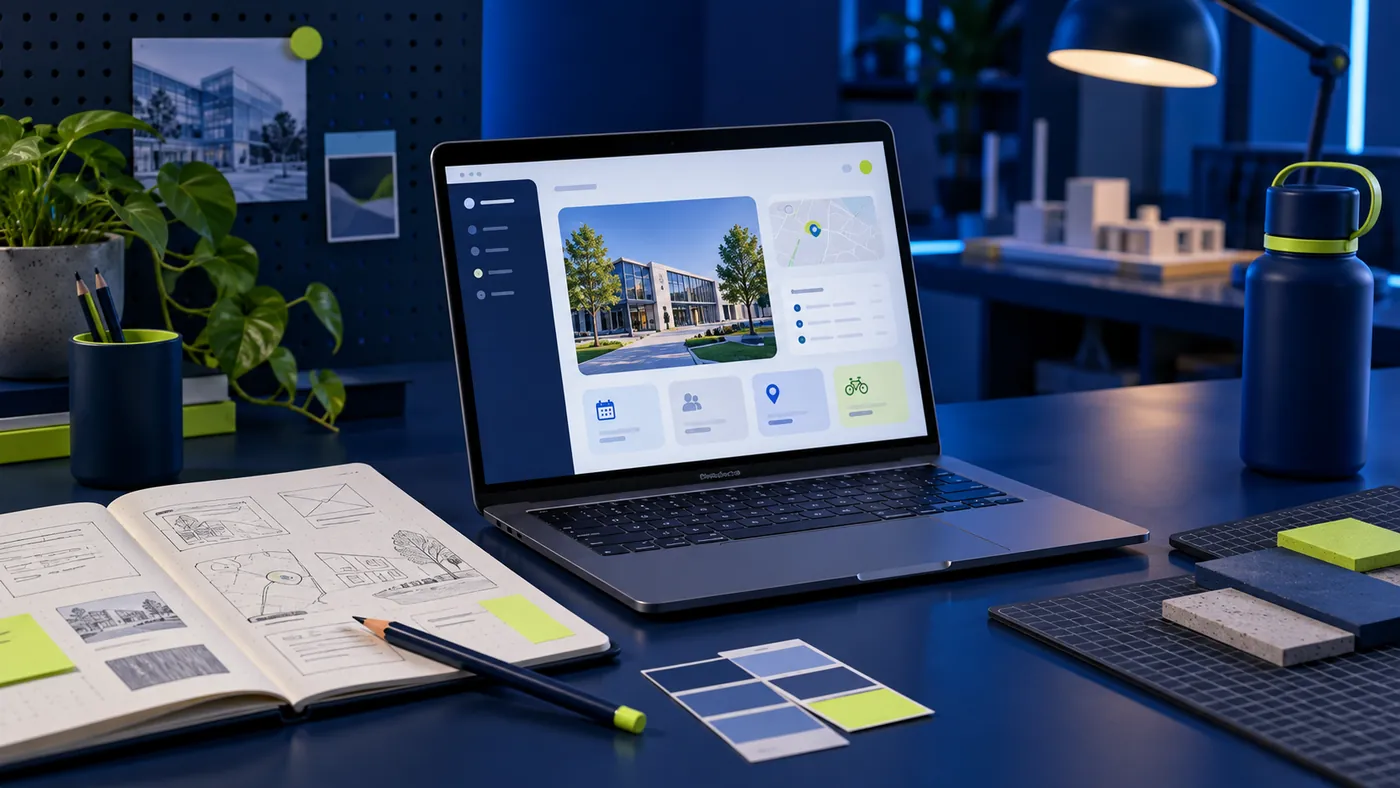Original student product lab workspace