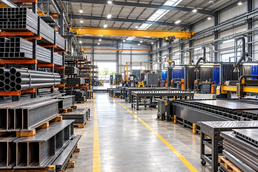 A fabrication workshop