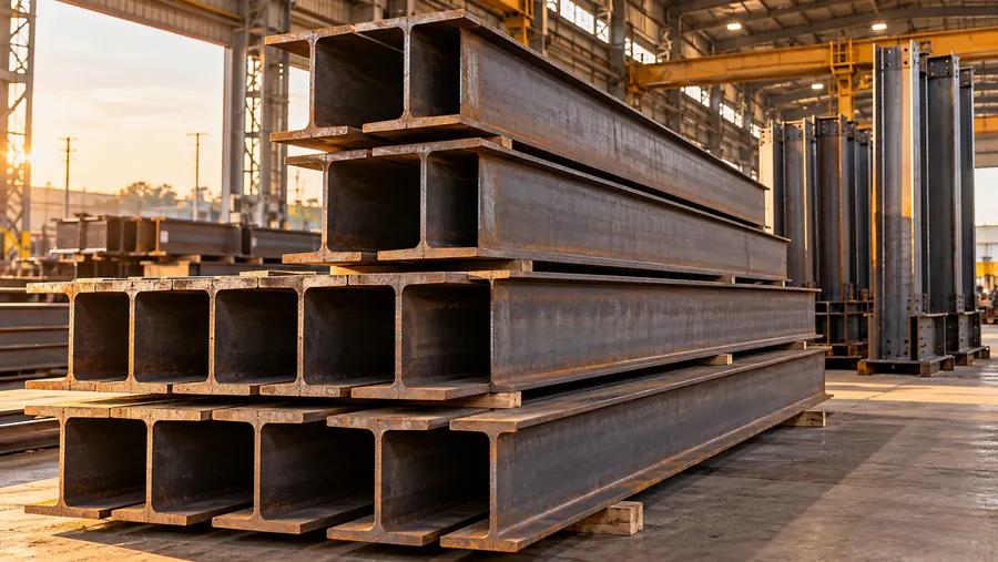 Steel I-beams