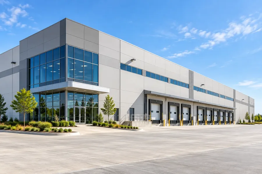 A large warehouse